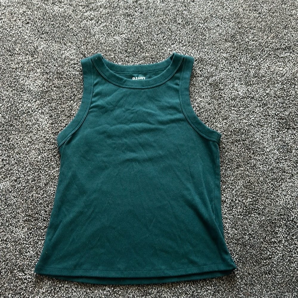 Old Navy Green Racerback Tank